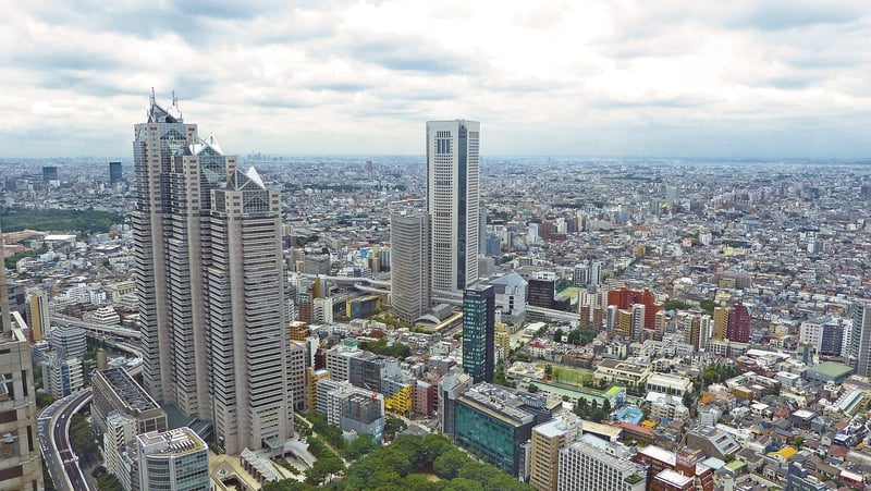 Tokyo skyline